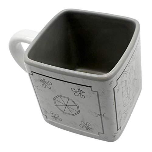 Caneca Cerâmica Cubo Cavaleiros do Zodíaco - Urna de Pégasu - 300 ml