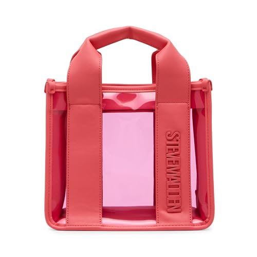 Image of Steve Madden Women's Steve Madden Bwebber Clear Satchel