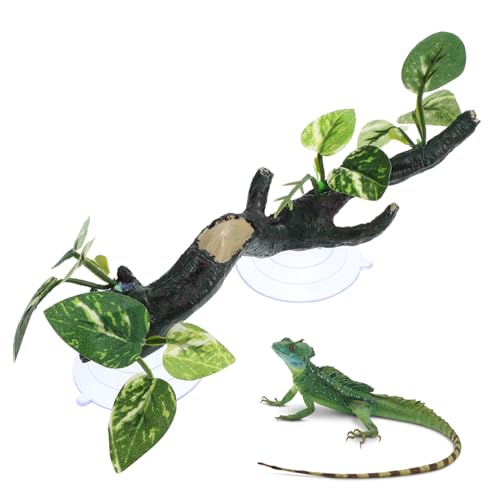 SUPVOX Climbing Reptile Branches Reptile Tank Decor Corner Branches for Bearded Dragon Snake Enclosure Accessories