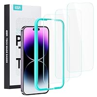 ESR Pellicola Vetro Temperato per iPhone 14 Pro Max (6,7'), Telaio per l’installazione, Protezione...