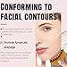 Lymphatic Drainage Face Brush, Contour & Sculpting Tool for Jawline & Double Chin, Facial Massage & Gua Sha Brush, Anti Puffiness Face Massager, Improves Skin Absorption, Ergonomic Soft Bristle 1 Pack