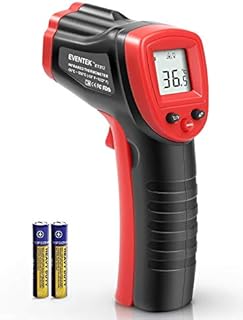 Infrarot Thermometer,Eventek IR-Laser Thermometer,Berührungslose -50°C-420°C (-58°F - 788°F),Digitale Temperaturpistole,Nicht medizinisch,nicht für den menschlichen Körper,um die Temperatur zu messen