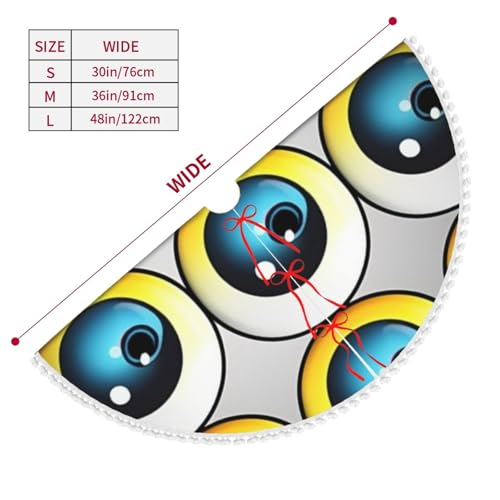 Cache pied de sapin de Noël 121 cm pour masquer le support proprement