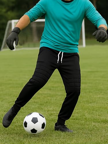 Just 4 Kicks Men's Goalkeeper Pants, Goalie Padded Pants4
