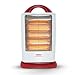 Maharaja Whiteline Lava Neo 1200-Watts Halogen Heater (White and Red)