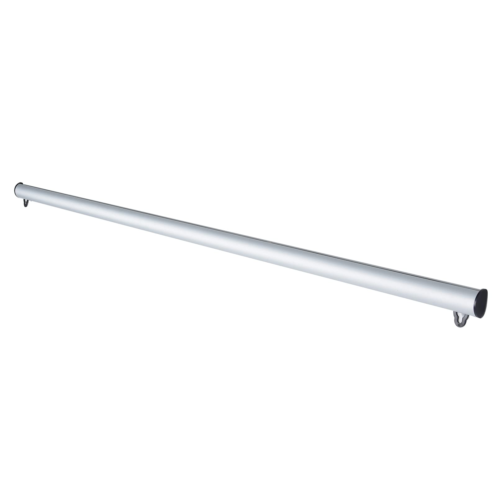 Cocoarm Clip Rail pour Affiches, 2 Barres de Suspension en Aluminium 1m (100cm) pour Bannières Textiles, Posters et Photos - Porte-Affiche Mural Sans Outil