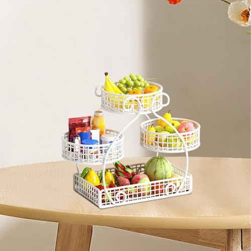Frutero de hierro ventilado para evitar alimentos dañados 6