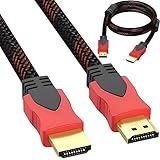 Retoo Cable HDMI 4K de 5 metros de alta velocidad, cable compatible con TV TV, vídeo 4K UHD 2160p...