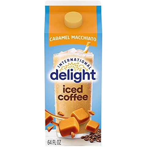 International Delight Iced Coffee, Caramel Macchiato Liquid, 64 oz. Cover
