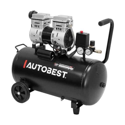 Compresseur Bicylindre silencieux 50L