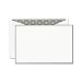 Crane Charcoal Bordered Correspondence Card with Vintage Starlight Lining (CC3632)