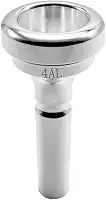 Missmore Bocal de trombone banhado a prata 4AL haste grande
