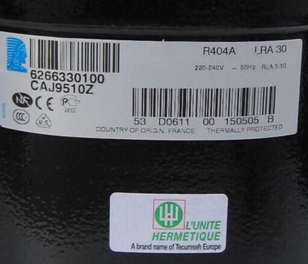 Available for Tecumseh Motor Compressor CAJ4519Z CAJ4519T TAJ4519Z TAJ4519T CAJ9510Z General Accessories (TAJ4519Z)