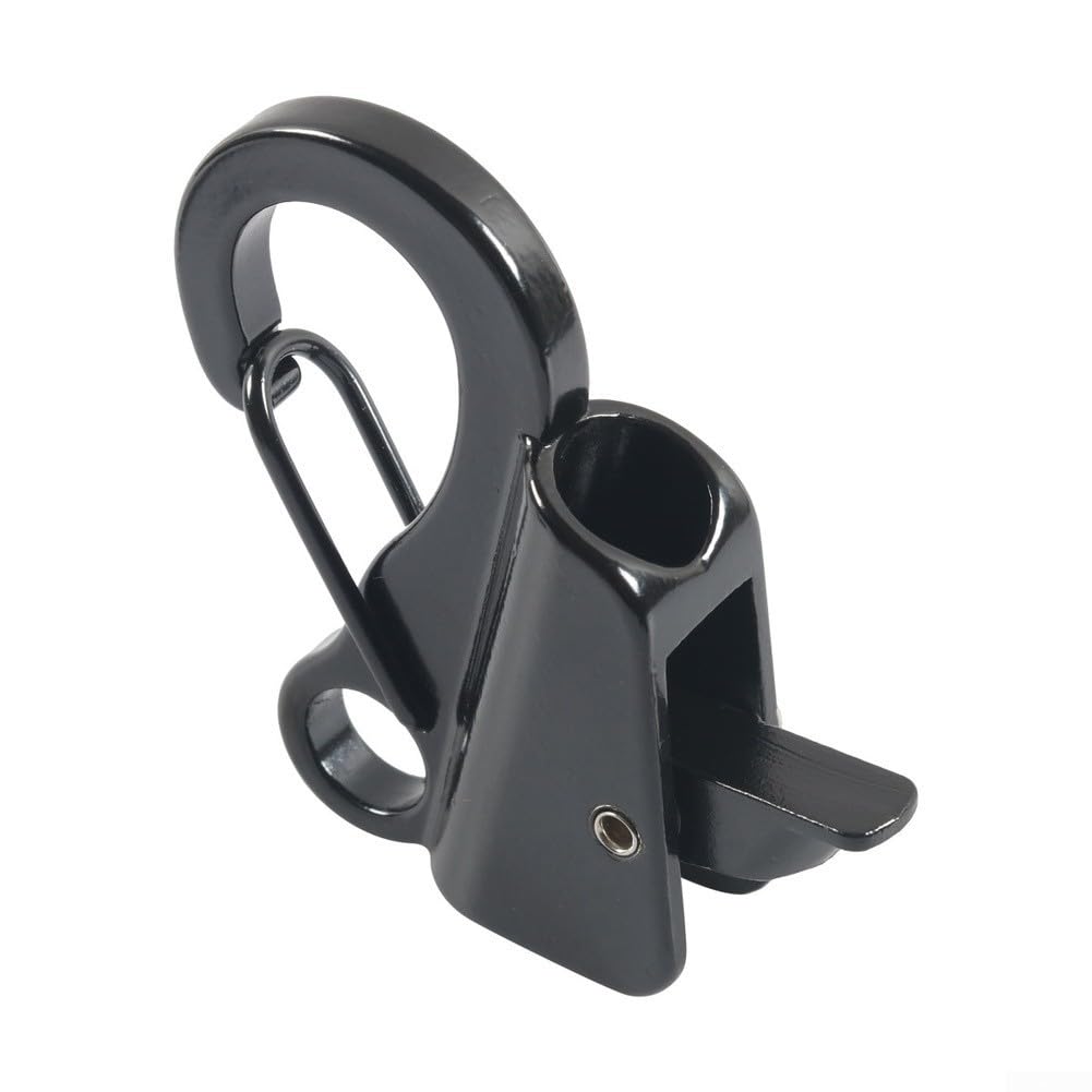Gancho de anclaje deslizante ajustable de acero inoxidable 316 para gestión de guardabarros de barco, clip de acoplamiento de liberación rápida para cuerda de 3/8-5/8 pulgadas (4)