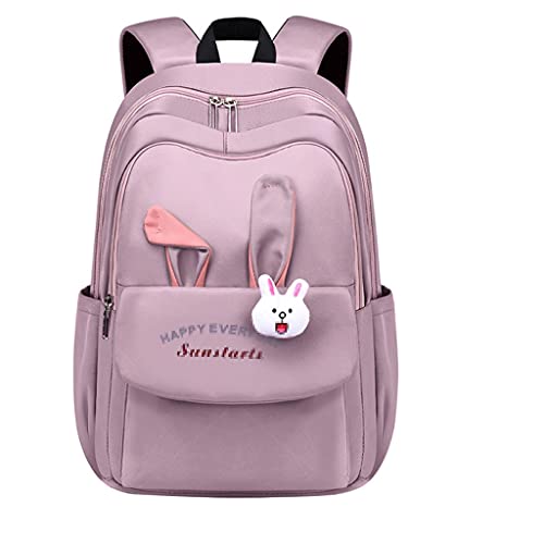 LICHUAN Kinder-Schulranzen für Mädchen, Schulranzen, orthopädisch, Prinzessinnen-Rucksack, Schultasche, Kinder-Büchertasche, Farbe: E, Größe: 43,9 cm Cover