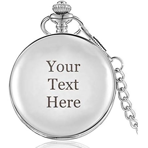EDSG Personalised Engraved Pocket Watch Cover