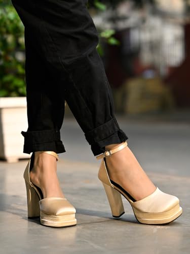 Image of Shoetopia Women's Block Heel Pumps