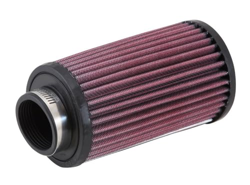 Image of K&N Universal Clamp-On Air Filter: High Performance, Premium, Washable, Replacement Engine Filter: Flange Diameter: 1.75 In, Filter Height: 6 In, Flange Length: 0.75 In, Shape: Round, RU-1050