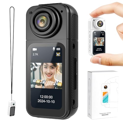 �y���y�� ���^�zONE STEP �A�N�V�����J���� �A�N�V�����J���� SD�J�[�h32GB�t�� ���y�� 180°��]�����Y �R���p�N�g�T�C�Y 2.7K�𑜓x WIFI�]���@�\ �ʐ^/�r�f�I ��p�A�v���L�� (�u���b�N)