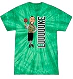 Mountee Apparel TIE-DYE Luke Kornet Boston Luuuuuke Shirt T-Shirt Adult 2XL Green