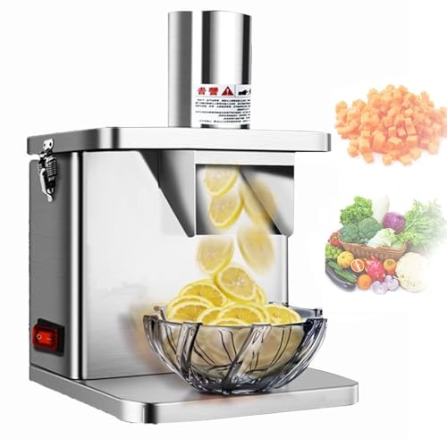 Máquina cortadora eléctrica para verduras