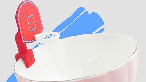 Funtoss Hoop - Novedoso juguete divertido regalo de baloncesto para niños adolescentes niños niñas papá hombre marido él Simplemente coloca el mini