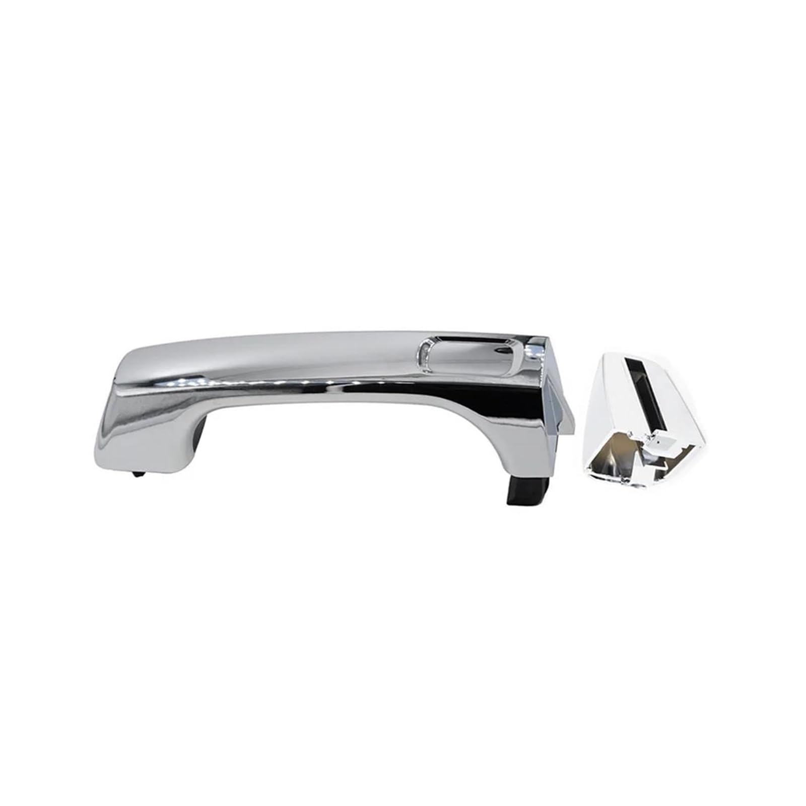 Lzbzhb Chrome Silver Car Exterior Outsidedoor Handle For Hummer For H3 2006 2007-2010 Exterior Outside Door Handle Front Rear Left Right 15296933 15794314 25832249 15932907(Chrome Silver)