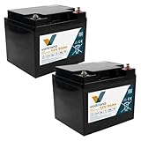 Rollstuhlakku passend für Afikim Electric Vehicles Afiscooter C3 24V 2 x 12V 50Ah – Voltrana Ersatzakku