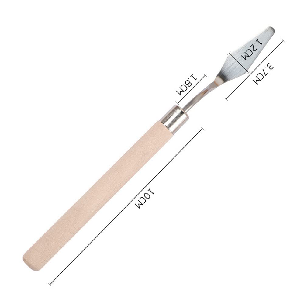 NATEFEMIN Painting Scraper Set Palette Scraper Oil Painting Tools Art Supply Accessory
