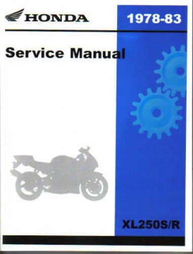 Amazon.com: 6142805 1978-1983 Honda XL250S R Motorcycle Service 