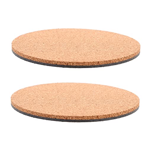 VICASKY 2 Pièces Plante Liège Set de sous Plantes Absorbants pour Pots de Fleurs Protection Durable Humidité