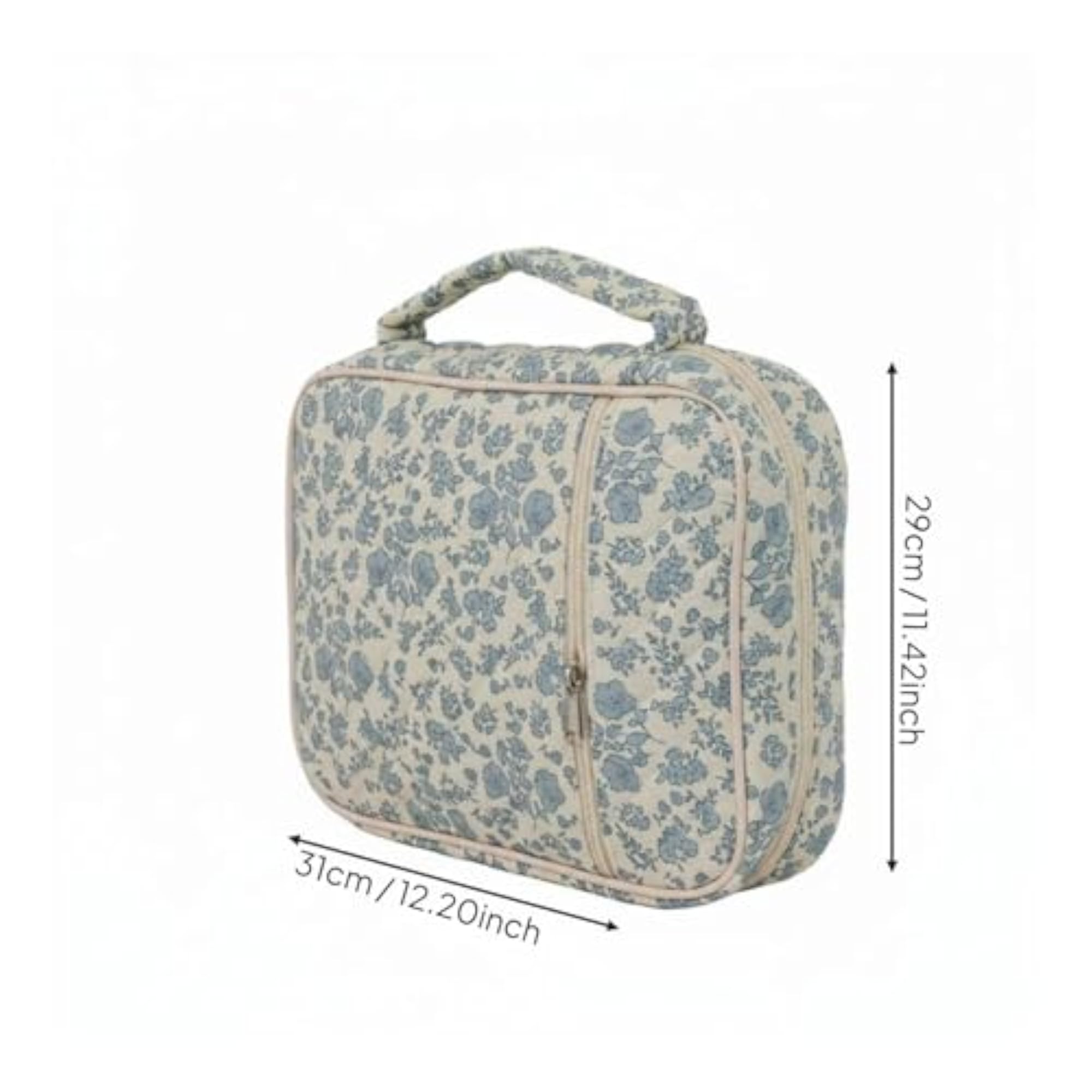 Portable Travel Toiletry Organizer with Compartments