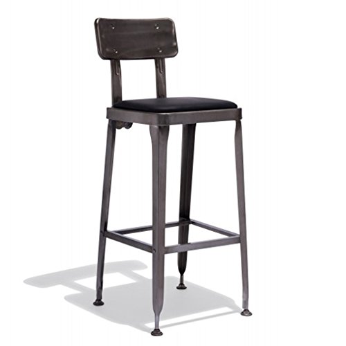 Stoa Paris Grey Indira Bar Chair Amazon.in Home & Kitchen