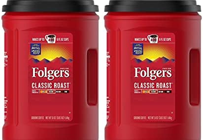 Amazon.com : Folgers Classic Roast Ground Coffee (51 oz.), 2 Pack (Limited Edition)