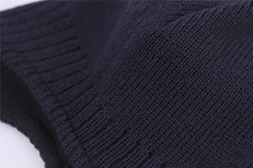 Image of Connectyle Mens Warm Winter Hats Fleece Lined Earflap Hat Daily Beanie Watch Cap