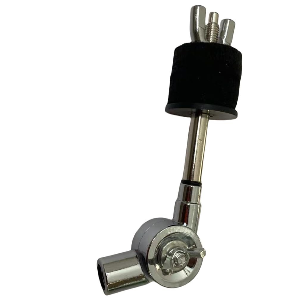 UDSKNV[KSL Cymbal Stacker Attachment Arm Adjustable Rod Lever for 12mm Cymbal Stand Top Mount Holder Extension