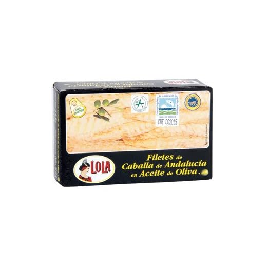 LOLA - Filetes De Caballa En Aceite De Oliva Lata 80 Gr