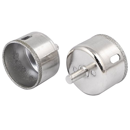 Broca para vidrios diámetro 50 mm, 2 piezas miniatura 1
