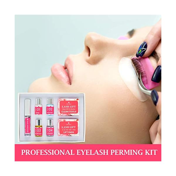 Gleebee Wimpernlifting Lift Kit, Eyelash Perm Kit, Professional Eyelash Lash Extensions, Lash Curling, Semi-Permanent… – Bild 7