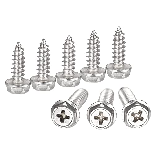 Tornillos Autoperforantes Phillips Hex 20 pcs M5x16mm miniatura 1
