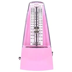 keepdrum GMPL PK Métronome mécanique avec cloche Rose - Les Beatles, Paul McCartney, John Lennon, RIngo Starr, George Harrison keepdrum GMPL PK Métronome mécanique avec cloche Rose – Image 2