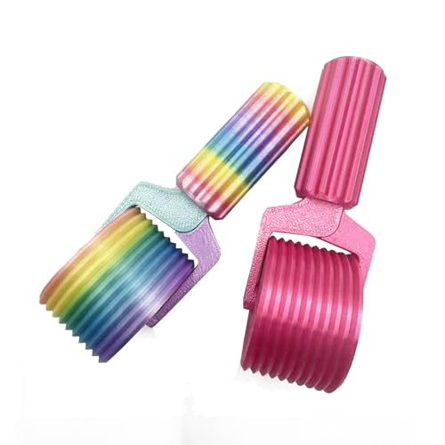 Image of Diamond Art Roller, 2025 New Essential DIY Craft Tool for Rhinestone Embroidery, Easy-Grip Hand Roller, Detachable Diamond Painting Tools and Accessories(Pink+Rainbow)