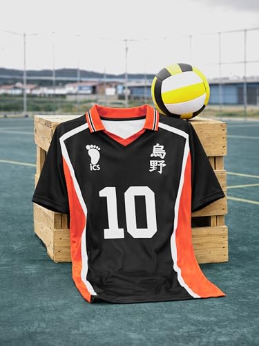 Image of ComicSense.xyz Unisex Haikyuu Anime T Shirts for Men and Women, Karasuno 10 Printed Tshirt