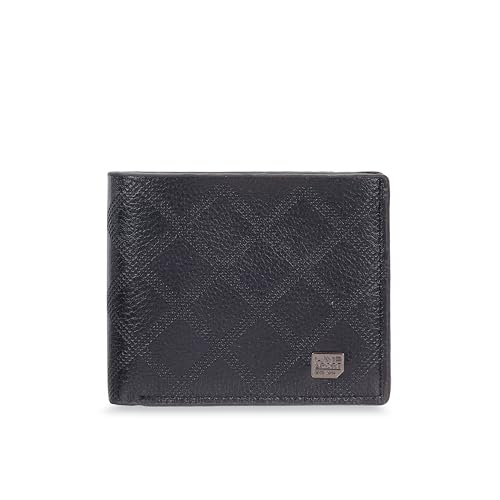 Lavie Sport Charles Bi-Fold Wallet for Men|2 Currency compartments|Holds Upto 4 Credit/ATM Cards|Transparent ID Slot|12 Months Warranty|Box Packaging 