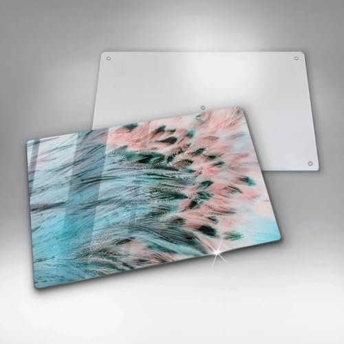 Planche à découper induction 80x52 cm Wallfluent pour éviter rayures et étendre le plan de travail