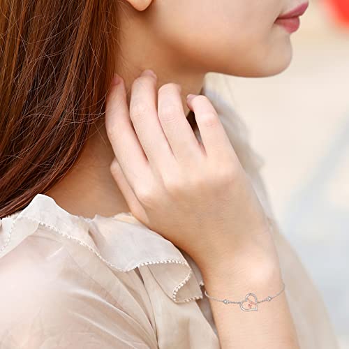 925 Sterling Silver Gymnastics Bracelet Gymnastics Gifts for Ballerina Gymnast Jewelry Birthday4