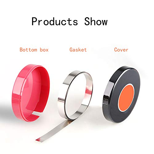 Mhui High Precision Thin Stainless Steel 304 Gap Gasket Plate Sheet 12.7Mm Width 5M/16.4Ft Length(Thick 0.005-0.025Mm),0.01 X 12.7Mm #TOP3