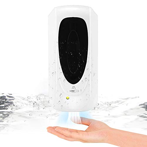 Vogvigo Dispensador Automático de Desinfección de Manos, Dispensador de Spray de Niebla de Alcohol sin Contacto de 1000 ml,Dispensador Automático de Jabón Montado en la Pared para el Baño de la Cocina