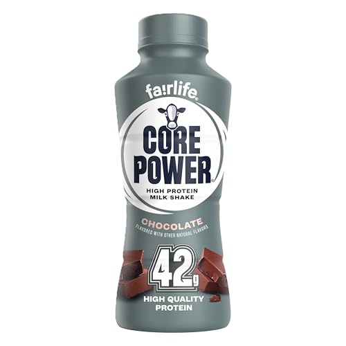 Core Power Elite High Protein Shake (42g), Chocolate, 14 Fl oz