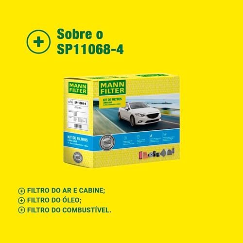 Kit de Filtros SP11068-4 para Hyundai HB20, Mann-Filter